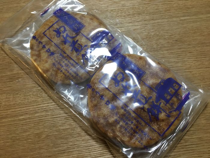 銚子電鉄ぬれ煎餅個包装
